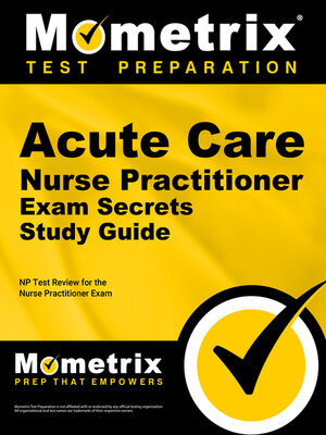 cover image of Acute Care Nurse Practitioner Exam Secrets Study Guide